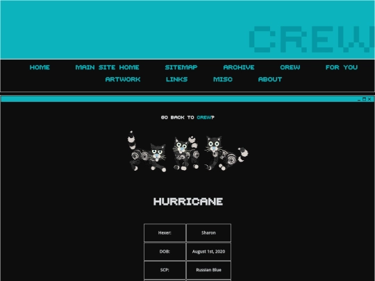 petzcape/crew/hurricane screenshot