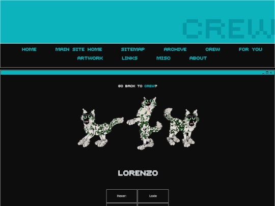 petzcape/crew/lorenzo screenshot