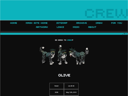 petzcape/crew/olive screenshot