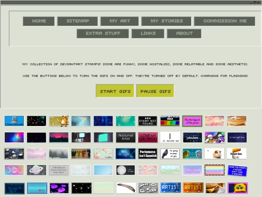 stamps screenshot
