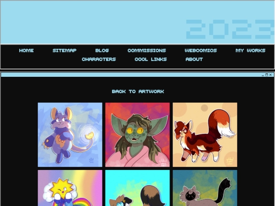 works/illustration/2023 screenshot