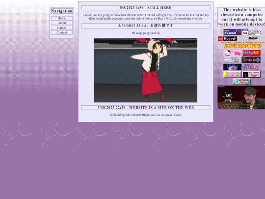 blog screenshot