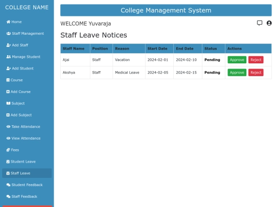 portfolio/cms/staff_leave screenshot