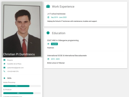 cv screenshot