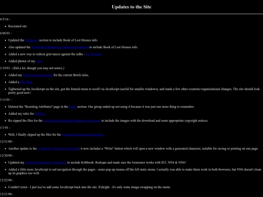 updates screenshot