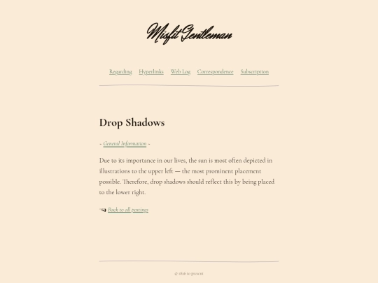 blog/design-principles/drop-shadows screenshot