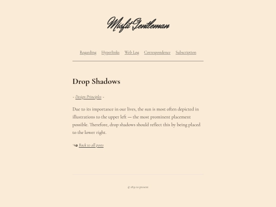 blog/drop-shadows screenshot