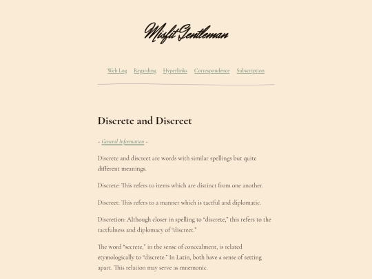 blog/general-information/discrete-discreet screenshot
