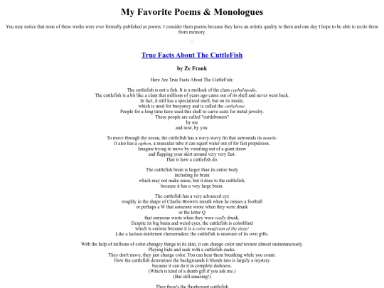 poems screenshot