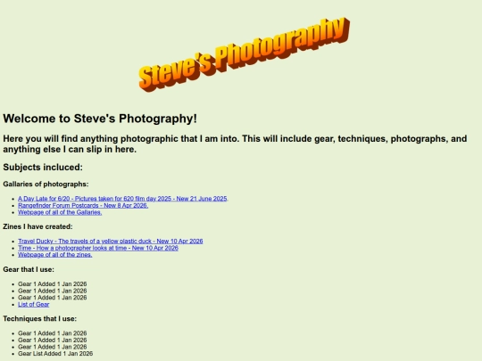 PhotographyWithGearAndTech screenshot