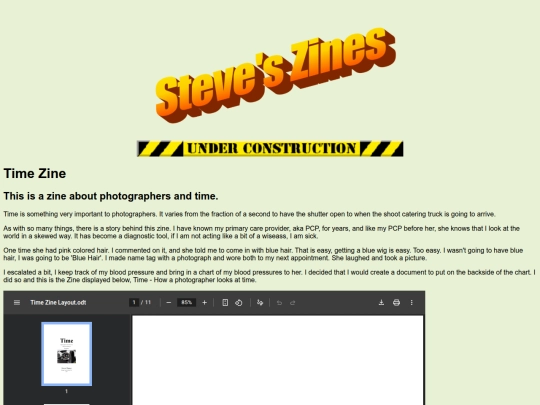 Zine_Time screenshot