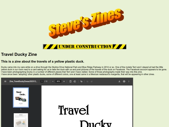 Zines/Zine_TravelDucky screenshot