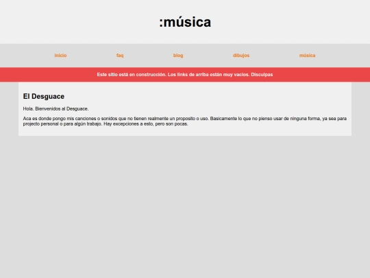 es/musica screenshot