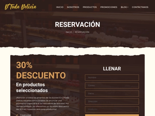 reservation screenshot