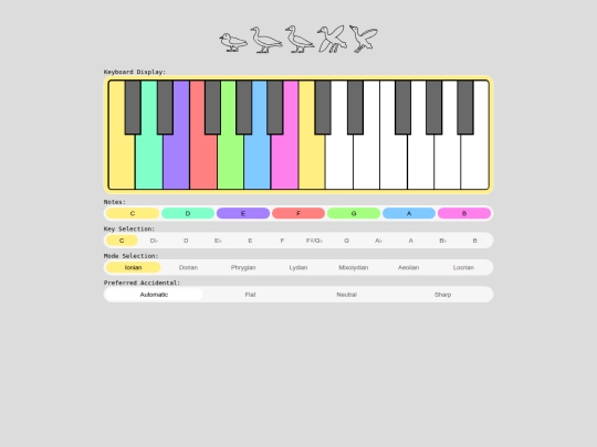 pages/music/theory/tools/keyboard-companion screenshot