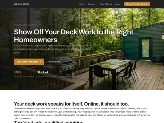 expedite-action/deck-builder-leads screenshot