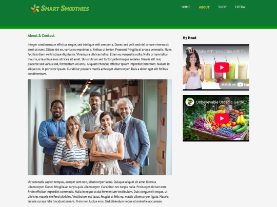 smartsmoothies/about screenshot