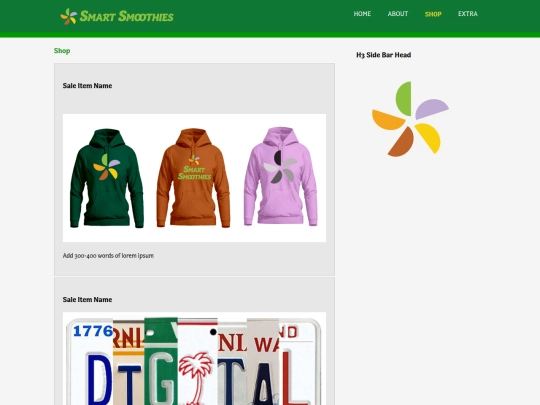 smartsmoothies/services screenshot