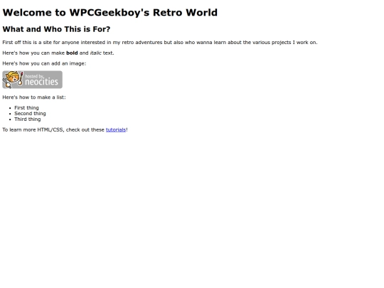 index screenshot