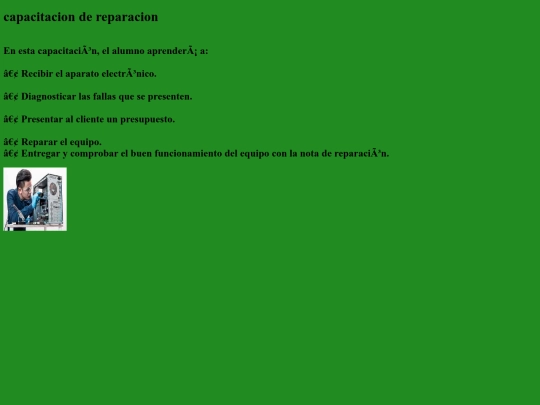 reparacion screenshot