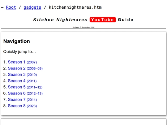 gadgets/kitchennightmares screenshot