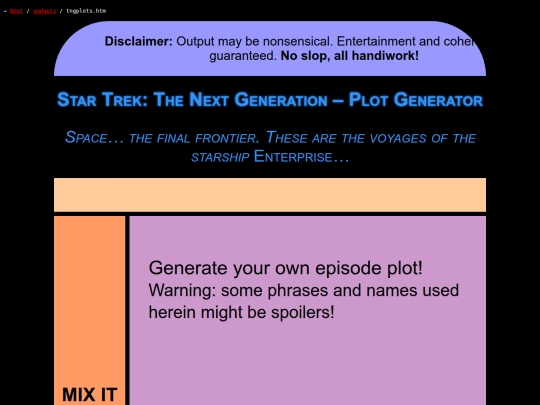 gadgets/tngplots screenshot