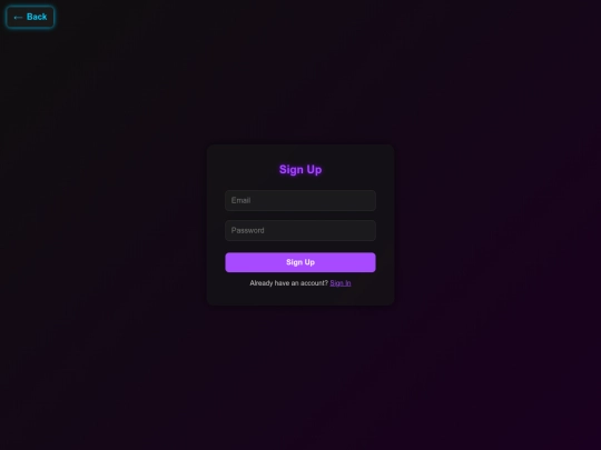 sign-up2 screenshot