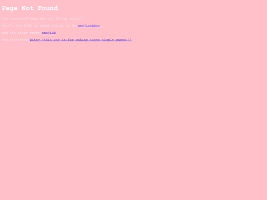 not_found screenshot