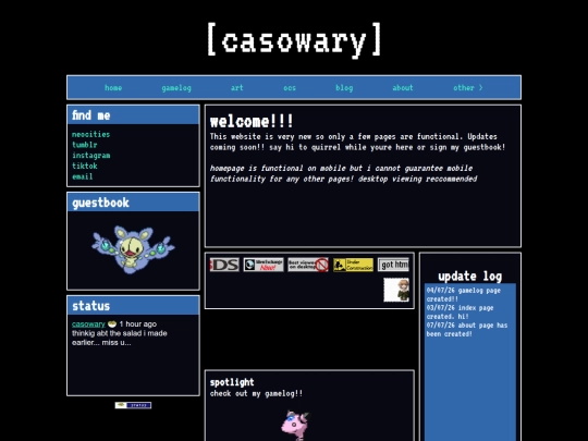 index screenshot