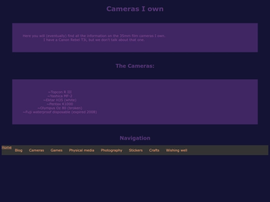 cameras screenshot
