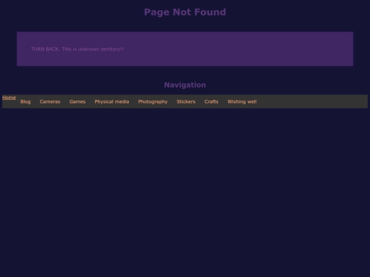 not_found screenshot