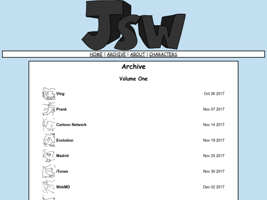 archive screenshot