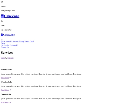 service screenshot