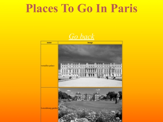 go in paris screenshot