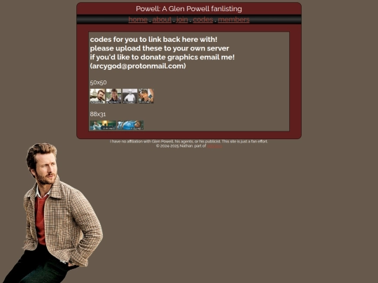 powell/codes screenshot