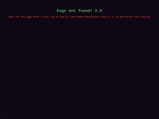 not_found screenshot