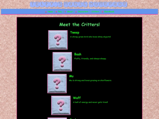 critters screenshot