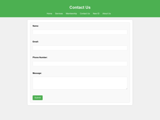 contact screenshot