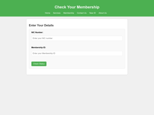 membership screenshot