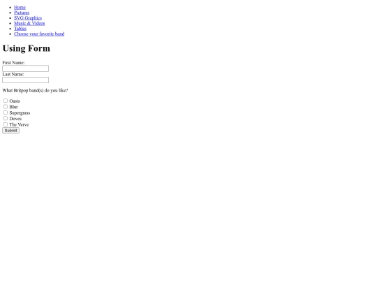 Week 2/form screenshot