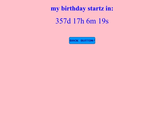 countdowns screenshot