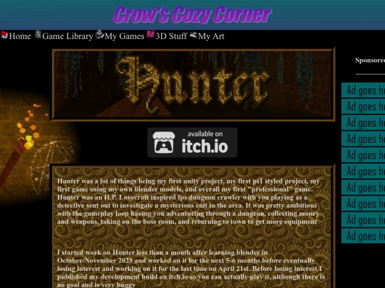 Hunter screenshot