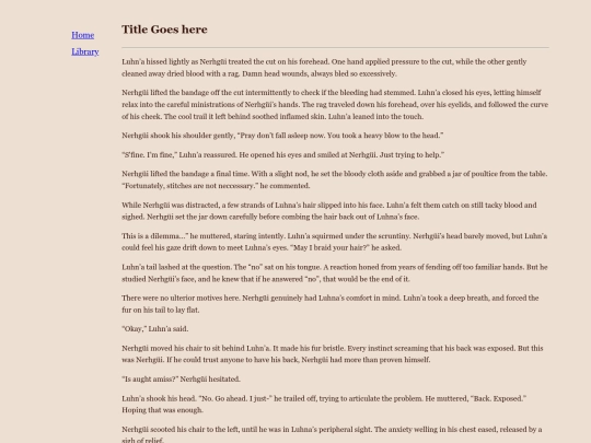Wound_Tending-Sidebar screenshot