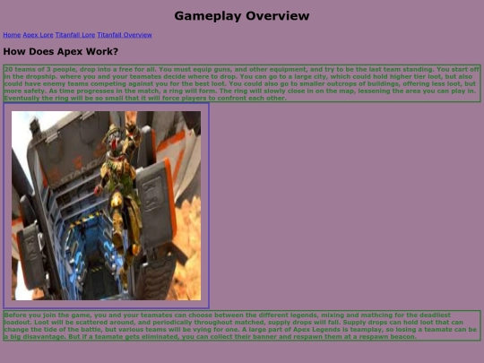 apexoverview screenshot
