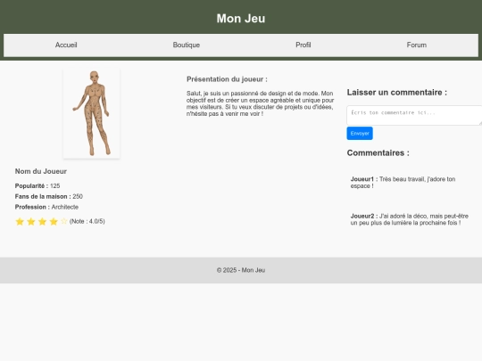 profil screenshot