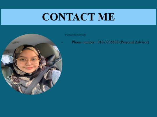 contact screenshot