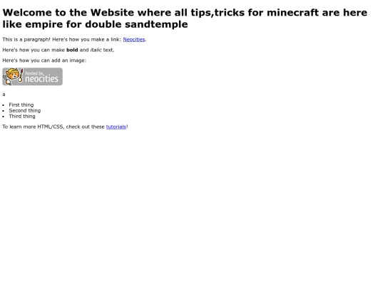 index screenshot