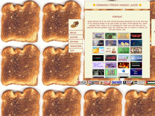 stamphoard screenshot