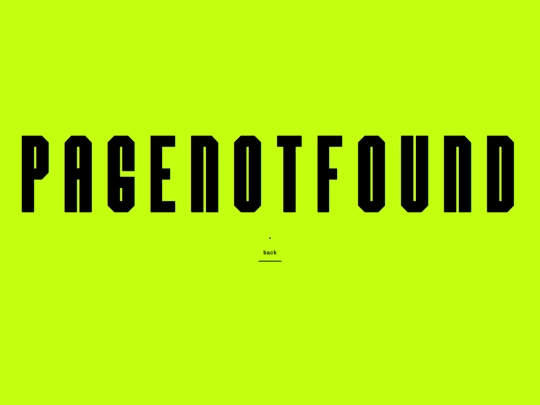 not_found screenshot