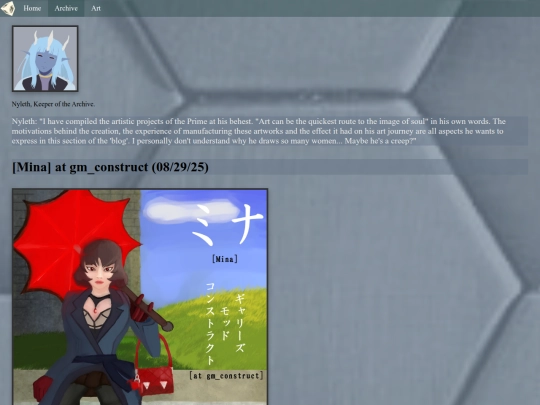 html_files/artshowcase screenshot